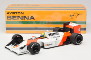 McLaren MP4/4 Honda #12 A. Senna Marlboro McLaren F1 World Champion 1988 Minichamps 1:18 540881812 Fém – 7. kép a 7-ből