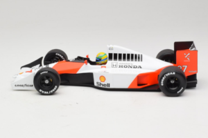 McLaren MP4/5B Honda #27 A. Senna Marlboro McLaren F1 World Champion 1990 Minichamps 1:18 540901827 Fém – 3. kép a 7-ből