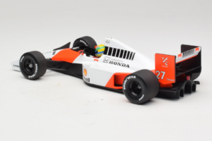 McLaren MP4/5B Honda #27 A. Senna Marlboro McLaren F1 World Champion 1990 Minichamps 1:18 540901827 Fém – 5. kép a 7-ből