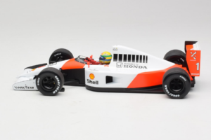 McLaren MP4/6 Honda #1 A. Senna Marlboro McLaren F1 World Champion 1991 Minichamps 1:18 540911801 Fém – 3. kép a 7-ből