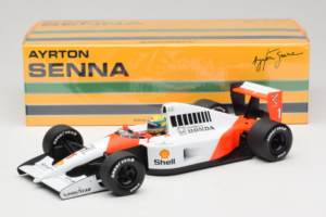 McLaren MP4/6 Honda #1 A. Senna Marlboro McLaren F1 World Champion 1991 Minichamps 1:18 540911801 Fém – 7. kép a 7-ből