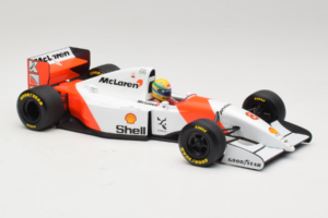 McLaren MP4/8 Ford #8 A. Senna Marlboro McLaren 1993 Minichamps 1:18 540931808 Fém – 4. kép a 7-ből