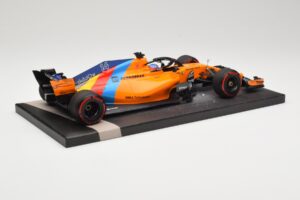 McLaren MCL33 Renault #14 F. Alonso Last F1 Race Abu Dhabi GP 2018 Minichamps 1:18 537183914 Fém – 3. kép a 6-ből