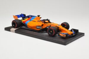 McLaren MCL33 Renault #14 F. Alonso Last F1 Race Abu Dhabi GP 2018 Minichamps 1:18 537183914 Fém – 4. kép a 6-ből