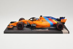 McLaren MCL33 Renault #14 F. Alonso Last F1 Race Abu Dhabi GP 2018 Minichamps 1:18 537183914 Fém