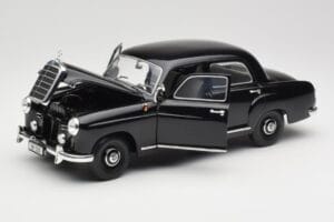 Mercedes 180 W120 Ponton Fekete Revell 1:18 08973 Fém – 2. kép a 8-ből