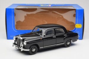 Mercedes 180 W120 Ponton Fekete Revell 1:18 08973 Fém – 8. kép a 8-ből