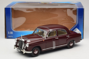Mercedes 180 Ponton Sötétpiros Revell 1:18 08876 Fém – 6. kép a 6-ből