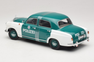 Mercedes 180 Ponton Polizei Revell 1:18 8863 Fém – 5. kép a 6-ből