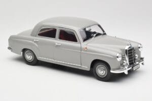 Mercedes 180 W120 Ponton Graphite Grey Revell 1:18 08974 Fém – 6. kép a 8-ből