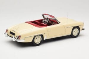 Mercedes 190 SL W121 Bézs Minichamps 1:18 103037034 Fém – 3. kép a 8-ből