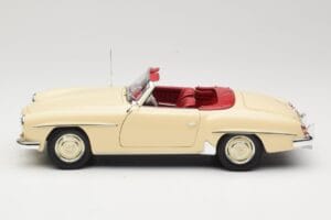 Mercedes 190 SL W121 Bézs Minichamps 1:18 103037034 Fém – 4. kép a 8-ből