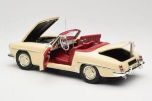 Mercedes 190 SL W121 Bézs Minichamps 1:18 103037034 Fém – 5. kép a 8-ből