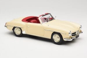 Mercedes 190 SL W121 Bézs Minichamps 1:18 103037034 Fém – 6. kép a 8-ből