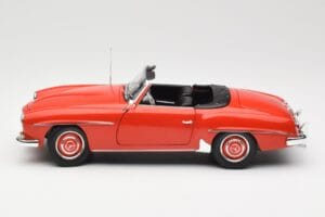 Mercedes 190 SL W121 Guards Red Minichamps 1:18 100037032 Fém – 4. kép a 8-ből