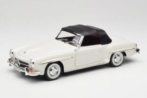 Mercedes 190 SL W121 Világosszürke Norev 1:18 B66040710 Fém – 3. kép a 10-ből