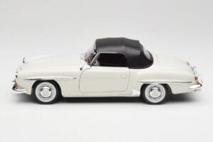 Mercedes 190 SL W121 Világosszürke Norev 1:18 B66040710 Fém – 5. kép a 10-ből