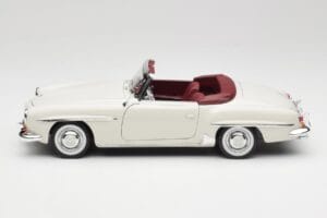 Mercedes 190 SL W121 Világosszürke Norev 1:18 B66040710 Fém – 6. kép a 10-ből