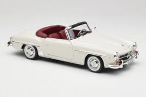 Mercedes 190 SL W121 Világosszürke Norev 1:18 B66040710 Fém – 8. kép a 10-ből