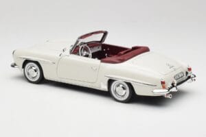 Mercedes 190 SL W121 Világosszürke Norev 1:18 B66040710 Fém – 9. kép a 10-ből