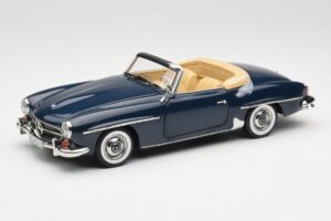 Mercedes 190 SL W121 Middle Blue Norev 1:18 183403 Fém