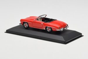 Mercedes 190 SL W121 Piros Minichamps 1:43 940033131 Fém – 3. kép a 4-ből