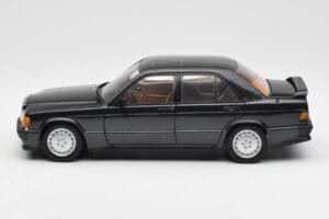 Mercedes 190E 2.3-16 W201 Kékfekete Metallic AUTOart 1:18 76122 Fém – 4. kép a 8-ből