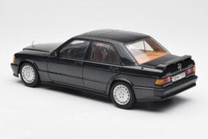 Mercedes 190E 2.3-16 W201 Kékfekete Metallic AUTOart 1:18 76122 Fém – 7. kép a 8-ből