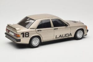 Mercedes 190E 2.3-16 W201 #1 N. Lauda Race of Champions Nurburgring 1984 AUTOart 1:18 88431 Fém – 3. kép a 8-ből