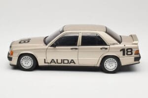 Mercedes 190E 2.3-16 W201 #1 N. Lauda Race of Champions Nurburgring 1984 AUTOart 1:18 88431 Fém – 4. kép a 8-ből