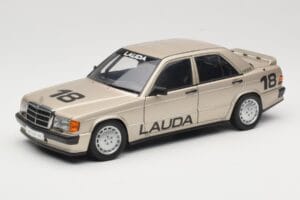Mercedes 190E 2.3-16 W201 #1 N. Lauda Race of Champions Nurburgring 1984 AUTOart 1:18 88431 Fém