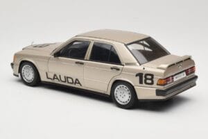 Mercedes 190E 2.3-16 W201 #1 N. Lauda Race of Champions Nurburgring 1984 AUTOart 1:18 88431 Fém – 7. kép a 8-ből