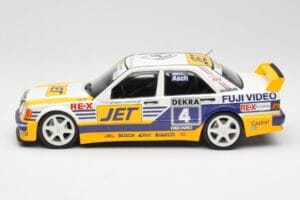 Mercedes 190E 2.5-16 EVO 1 W201 Team MS-Jet #4 R. Asch DTM 1989 Minichamps 1:18 155893604 Fém – 3. kép a 6-ből