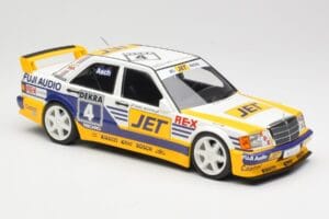 Mercedes 190E 2.5-16 EVO 1 W201 Team MS-Jet #4 R. Asch DTM 1989 Minichamps 1:18 155893604 Fém – 4. kép a 6-ből
