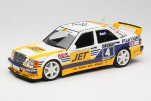 Mercedes 190E 2.5-16 EVO 1 W201 Team MS-Jet #4 R. Asch DTM 1989 Minichamps 1:18 155893604 Fém