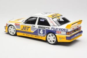 Mercedes 190E 2.5-16 EVO 1 W201 Team MS-Jet #4 R. Asch DTM 1989 Minichamps 1:18 155893604 Fém – 5. kép a 6-ből