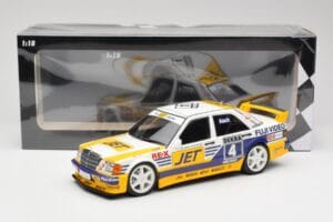 Mercedes 190E 2.5-16 EVO 1 W201 Team MS-Jet #4 R. Asch DTM 1989 Minichamps 1:18 155893604 Fém – 6. kép a 6-ből