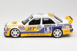 Mercedes 190E 2.5-16 EVO 1 W201 Team MS-Jet #5 M. Reuter DTM 1989 Minichamps 1:18 155893605 Fém – 3. kép a 6-ből