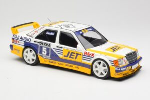 Mercedes 190E 2.5-16 EVO 1 W201 Team MS-Jet #5 M. Reuter DTM 1989 Minichamps 1:18 155893605 Fém – 4. kép a 6-ből