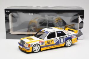Mercedes 190E 2.5-16 EVO 1 W201 Team MS-Jet #5 M. Reuter DTM 1989 Minichamps 1:18 155893605 Fém – 6. kép a 6-ből