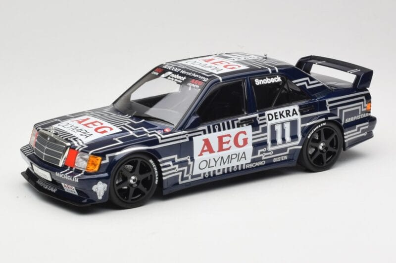 Mercedes 190E 2.5-16 EVO 1 W201 Team Snobeck #11 D. Snobeck DTM 1989 Minichamps 1:18 155893611 Fém