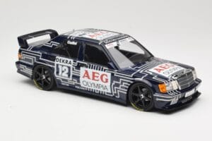 Mercedes 190E 2.5-16 EVO 1 W201 Team Snobeck #12 A. Cudini DTM 1989 Minichamps 1:18 155893612 Fém – 4. kép a 6-ből