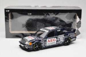 Mercedes 190E 2.5-16 EVO 1 W201 Team Snobeck #12 A. Cudini DTM 1989 Minichamps 1:18 155893612 Fém – 6. kép a 6-ből