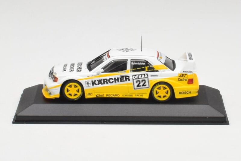 Mercedes 190E 2.5-16 Evo 2 W201 #22 MS Kärcher Schmickler DTM 1990 Minichamps 1:43 Mercedes 190E 2.5-16 Evo 2 W201 #22 MS Kärcher Schmickler DTM 1990 Minichamps 1:43 13120 Fém