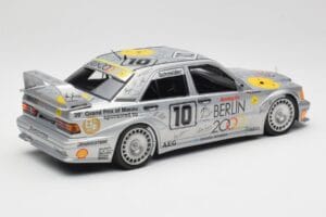 Mercedes 190E 2.5-16 EVO II W201 #10 Zung Fu B. Schneider Guia Race Macau 1992 Minichamps 1:18 155923610 Fém – 3. kép a 6-ből