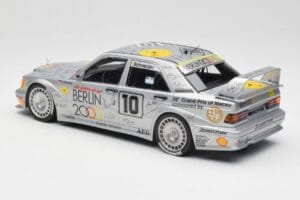 Mercedes 190E 2.5-16 EVO II W201 #10 Zung Fu B. Schneider Guia Race Macau 1992 Minichamps 1:18 155923610 Fém – 4. kép a 6-ből