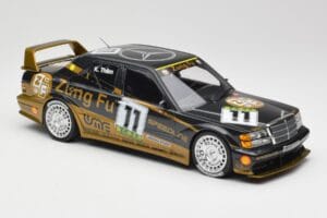 Mercedes 190E 2.5-16 EVO II W201 #11 K. Thiim Guia Race Macau 1991 Minichamps 1:18 155913611 Fém – 2. kép a 6-ből