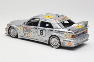 Mercedes 190E 2.5-16 EVO II W201 #8 Zung Fu E. Lohr Guia Race Macau 1992 Minichamps 1:18 155923608 Fém – 4. kép a 6-ből