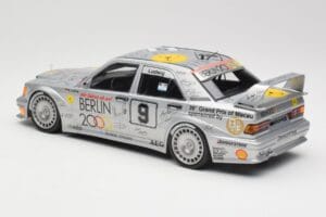 Mercedes 190E 2.5-16 EVO II W201 #9 Zung Fu K. Ludwig Guia Race Macau 1992 Minichamps 1:18 155923609 Fém – 4. kép a 6-ből