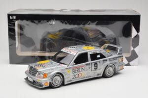 Mercedes 190E 2.5-16 EVO II W201 #9 Zung Fu K. Ludwig Guia Race Macau 1992 Minichamps 1:18 155923609 Fém – 6. kép a 6-ből
